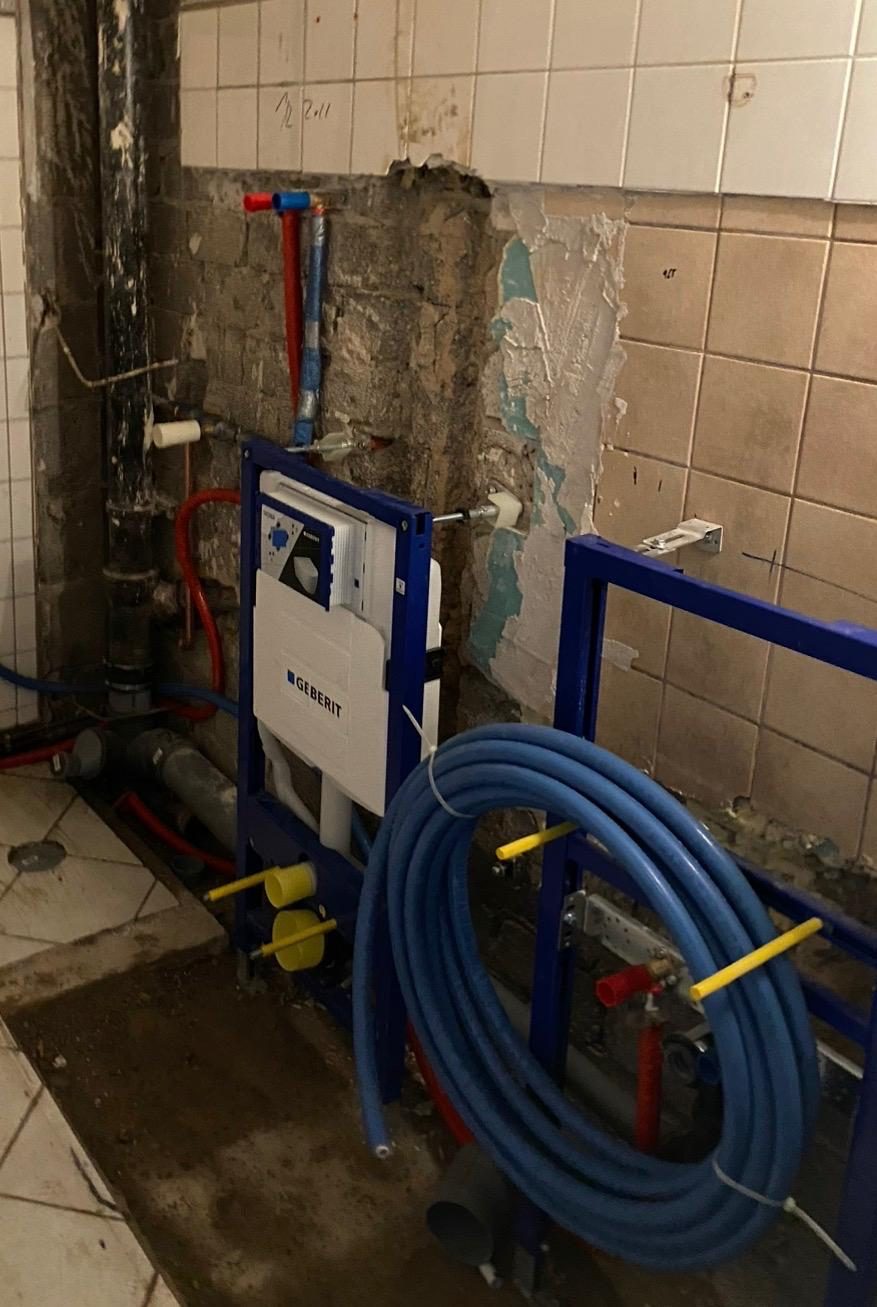 Geberit Duofix Vorwand-Installation in Offenbach am Main
